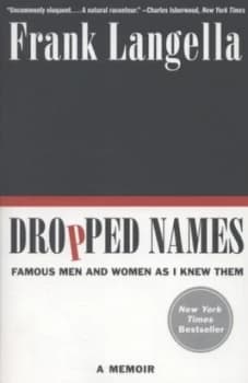 Image of Dropped Names by Frank Langella Book