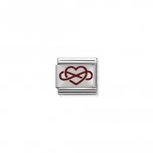 Image of Nomination Composable Plates Enamel InfinityLink 330206/07