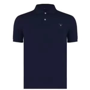Image of GANT Teens Teen Boys Original Pique Polo Shirt (134/140) Blue