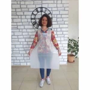 Image of White Aprons Flat Pack of 100 ECBW46FPO9937