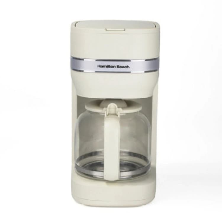 Image of Hamilton Beach Ella 1.5L Matte Latte Filter Coffee Machine Beige