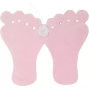 Image of Pink Baby Girl Paper Garland 6 Metres
