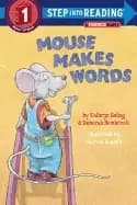 Image of mouse makes words a phonics reader