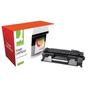 Image of Q-Connect Compatible Solution HP 05A Black Laserjet Toner Cartridge