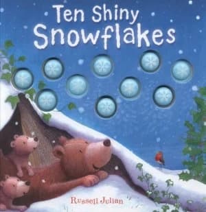 Image of Ten Shiny Snowflakes by Russell Julian Book