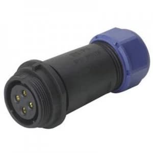 Image of Weipu SP2111 S 5C II Bullet connector Socket straight Series connectors SP21 Total number of pins 5