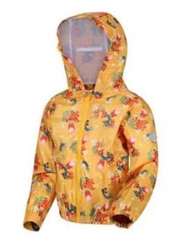 Image of Regatta Girls Muddy Puddle Jacket - Yellow, Yellow, Size 6-12 Months, Women