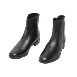 Image of Scimitar Mens Inside Zip Lined Resin Sole Boots (6 UK) (Black)