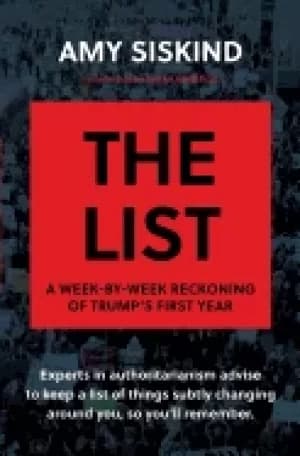 Image of list a week by week reckoning of trumps first year