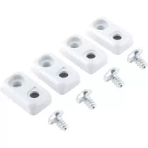Image of Bopla B WL-2 PC-V0-7035 Wandlasche Bocube Hinge Polycarbonate (PC) Grey-white (RAL 7035) (L x W x H) 18 x 33 x 8mm