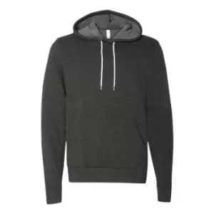 Image of Canvas Unisex Pullover Hooded Sweatshirt / Hoodie (2XL) (Dark Grey Heather)