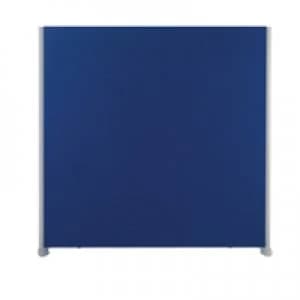 Image of Jemini 1200x1200 Blue Floor Standing Screen Including Feet KF74326