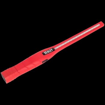 Image of Sealey Rechargeable LED Slim Inspection Lamp Red