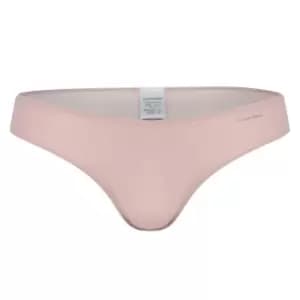 Image of Calvin Klein Calvin Sheer Bikini Bottoms - Pink