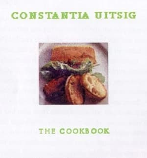 Image of Constantia Uitsig Cookbook by Gail Jennings Hardback