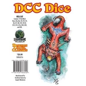 Image of Dungeon Crawl Classics RPG - Hellcat Dice