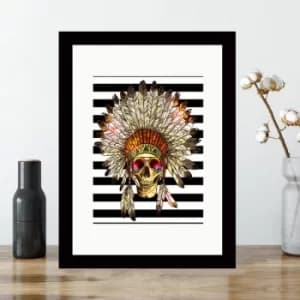 Image of SC4475944421 Multicolor Decorative Framed MDF Painting
