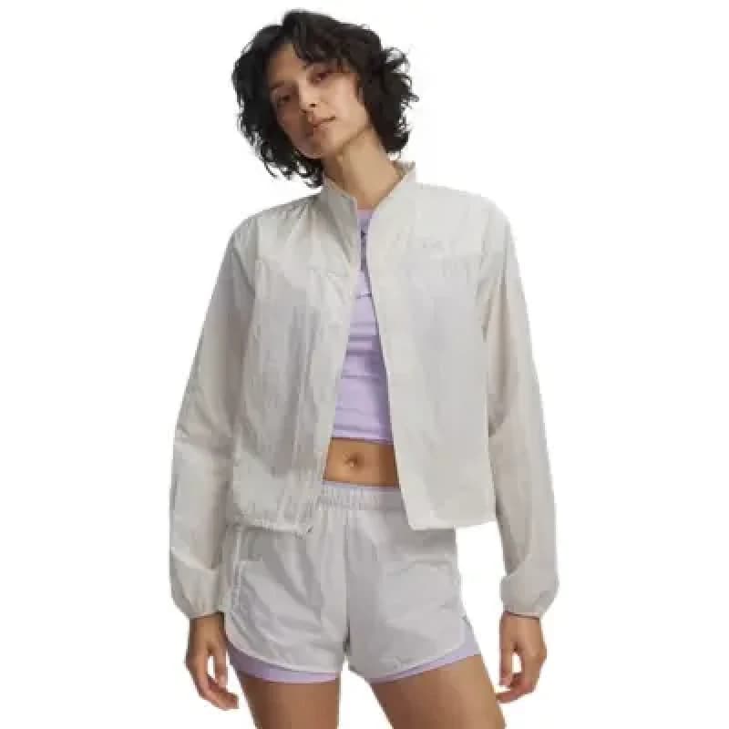 Image of Windbreaker Under Armour Explor Blanc Unisex S