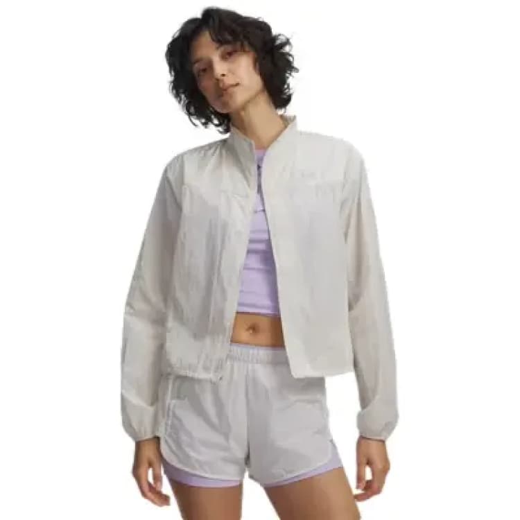 Image of Windbreaker Under Armour Explor Blanc Unisex S