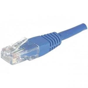 Image of Patch Cord RJ45 CAT.5e U/UTP Blue - 1 M Copper/Aluminium
