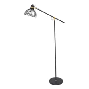 Image of Dunbar Task Floor Lamp Matt Black