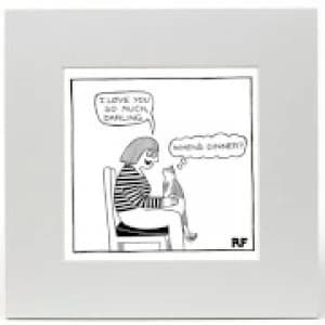 Image of On the Prowl I Love You So Much Limited Edition Art Print