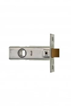 Image of Wickes Tubular Door Latch - Nickel 64mm