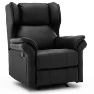 Image of Oakford Rocking Recliner - Black