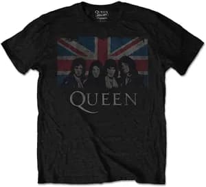 Image of Queen - Vintage Union Jack Kids 1 - 2 Years T-Shirt - Black