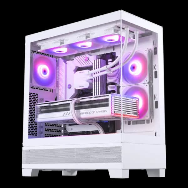 Image of Phanteks XT View DRGB Mid-Tower Gaming PC Case - White - PH-XT523V1_DWT01
