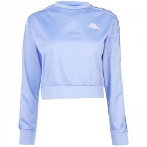 Image of Kappa Ahmis Crop T Shirt - Violet/White