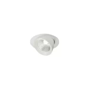 Image of Knightsbridge - Round LED Recessed Adjustable Downlight, 230V 15W