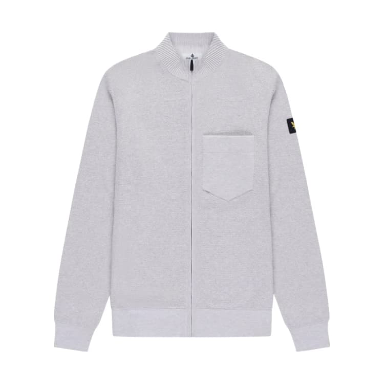 Image of Lyle & Scott Classic zip jacket Lyle & Scott Gris Male XL