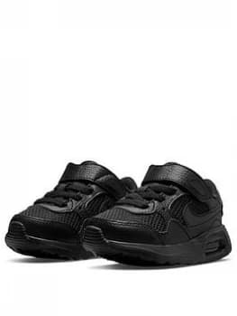 Image of Nike Air Max SC Infant Trainers - Black, Size 5