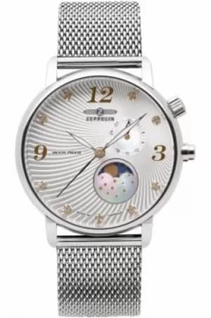 Image of Ladies Zeppelin Luna Mondphase Watch 7637M-1