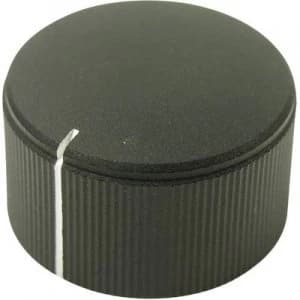 Image of Control knob Black x H 25mm x 15mm Cliff FC