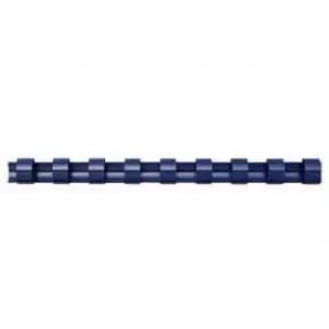 Image of Fellowes 53301 6mm Blue Comb 25pk 20617J