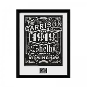 Image of Peaky Blinders Label Framed Print