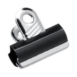 Image of 5 Star Office Grip Clips Metal Width 20mm Black Pack 10