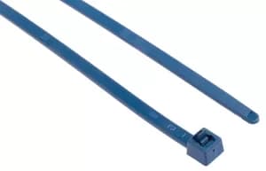 Image of Cable tie 390 mm Blue Detectable HellermannTyton 1