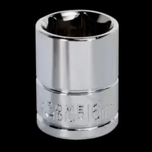 Image of Siegen WallDrive Socket 16mm 3/8" Square Drive