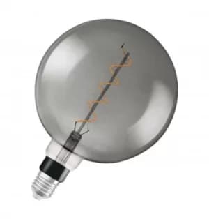Image of Osram LED Filament Globe 5W E27 Dimmable Vintage 1906 Extra Warm White Smoke