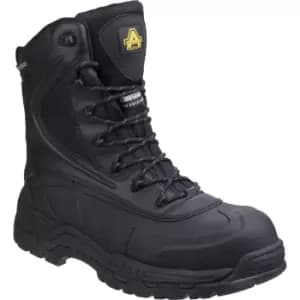 Image of Amblers Mens Safety AS440 Hybrid Metal Free Hi-Leg Waterproof Safety Boots Black Size 10