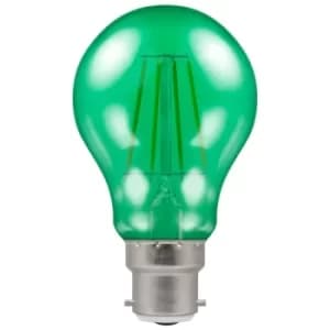 Image of Crompton LED Filament GLS 4.5W Green BC-B22d
