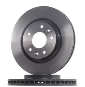 Image of BREMBO Brake disc RENAULT,NISSAN 09.C545.11 402064BA0A,402064EA0A,402064EA0B Brake rotor,Brake discs,Brake rotors D02064CL0A,402066624R