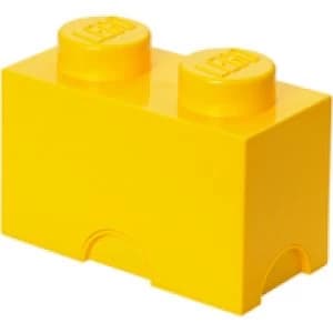 Image of LEGO Storage Brick 2- Yellow