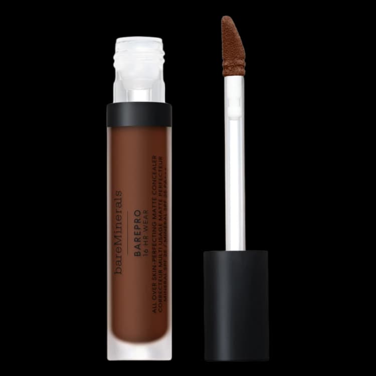 Image of bareMinerals Barepro All-Over Skin-Perfecting Matte Concealer Mineral Spf20 7.5ml (various shades) - Deep 550 Neutral