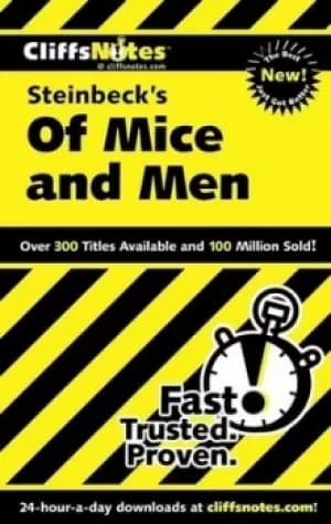 Image of CliffsNotes on Steinbecks Of Mice and Men by Susan Van Kirk