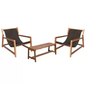 Image of Tramontina Verona 3 Pcs. Lounge Set - Brown