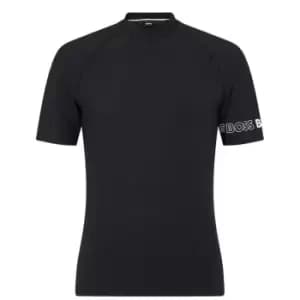 Image of Boss Boss Bodywear Rashguard Tee Mens - Black